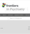 Frontiers In Psychiatry期刊封面